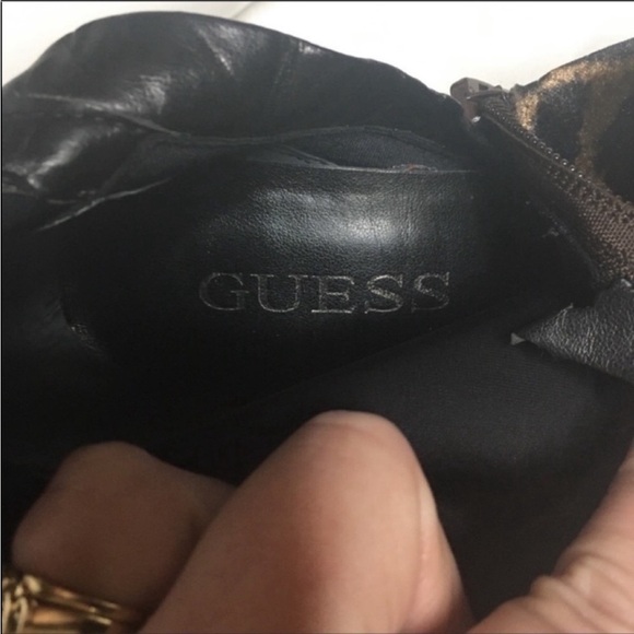 VALERINE OVER-THE-KNEE LEOPARD-PRINT BOOTS - Picture 6 of 7